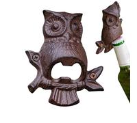 Generisch Décapsuleur mural - Motif en fonte, finition moulée de sable antique, levier robuste | Accessoire de bar nautique rustique pour cuisine, garage, terrasse, jardin