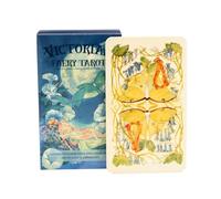 Generisch Deck Tarot drôle - Jeu de cartes portable - Accessoire de jeu de conte de la fortune - 10,3 x 6 cm - Studio de voyage - Usage quotidien - Fournitures mystiques pour la maison, les voyages
