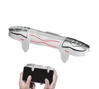 Generisch Déclencheur de jeu mobile - ABS 10 x 1,5 cm | Zero Delay Contrôleur Déclencheur de jeu pour téléphone portable, 50 clics Auto Shooter Joysticks Grip L1R1 | Compétition pour