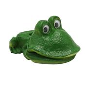 Generisch Décoration d'aquarium en forme de grenouille en pierre d'aération, sculpture diffuseur de bulles en résine, améliore le flux d'oxygène pour créer une scène sous-marine dynamique pour l'eau