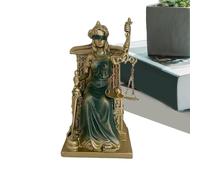 Generisch Décoration de déesse, décoration de table vintage, sculpture de justice, symbole d'équité et d'égalité | salon, bibliothèque, chambre à coucher, décoration de fête, cadeau de pendaison de