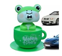 Generisch Décoration de tableau de bord de voiture - Décoration de tableau de bord de voiture - Tête mobile solaire - Figurine animale - Décoration pour femmes et hommes - Intérieur de bureau