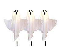 Generisch Décoration d'Halloween - Lot de 3 éclairages d'ambiance imperméables pour Halloween - Décoration de terrasse à LED - Pour terrasse, jardin, parc, cimetière, maison, balcon, ferme, fête