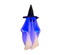 Generisch Décoration - Fonctionne avec des piles réalistes, parle et marche | Décorations fantômes de chapeau de sorcière pour l'extérieur | pour la maison, le jardin, la pelouse, la cour, l'extérieur