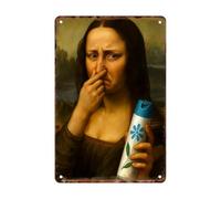 Generisch Décoration murale amusante pour salle de bain - Décoration de WC originale avec humour - Poster pour peinture des toilettes - Tableau mural pour appartement, maison, hôtel, salle de