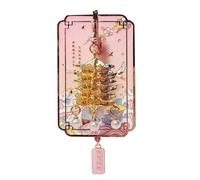 Generisch Décoration murale magnétique - Mini figurine de tour de grue - Aimant phosphorescent - Ornement vintage à collectionner - Pour bureau, atelier, casier, salle de bain, plan de travail