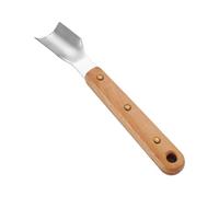 Generisch Dénoyauteur d'épis de maïs avec manche en bois en acier | Dénoyauteur et éplucheur de maïs pour la maison, la cuisine, le restaurant, la cuisine, le pique-nique, le camping
