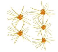 Generisch Dice Baits - Lot de 5 leurres souples à couler lentement avec plusieurs tentacules - Pour lacs, ruisseaux, réservoirs, le long des rives, la pêche sur la rive, convient débutants et