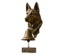 Generisch Différentes sonnettes de porte pour chien pour la bienvenue, rustique, vintage, sonnette murale décorative - Sonnette de porte pour chien comme décoration murale - Pour portail et