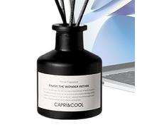 Generisch Diffuseur de parfum pour la maison, la salle de bain, 50 ml, diffuseur de parfum durable, diffuseur d'huile naturelle, avec 4 bâtonnets pour la décoration de Noël