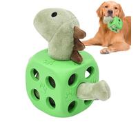 Generisch Distributeur de pour chien en peluche dinosaure interactif