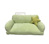 Generisch Dog House, Canapé for Chat, Niche d'hiver, Accessoires for Animaux de Compagnie, Panier for Chien, Maison détachable,for Indoor(Green M 66X37X33CM)