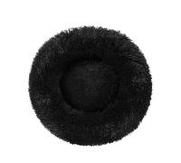 Generisch Dog House, Panier Rond Confortable en Peluche for Chien, Grand Format, 100 cm, en Coton Doux, idéal for l'intérieur et Les Chats,for Indoor(Black-100CM)