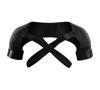 Generisch Double épaulière - Protection d'épaules - Support de stabilité d'épaule respirant - Sangle de soutien d'épaule - Manchon réglable - Épaulière de sport élastique pour adultes