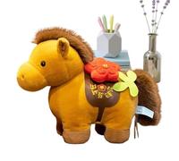 Generisch douce en peluche de 20 cm au design chinois - 2026 - Pour collectionneurs - Pour filles et comme cadeau pour le Nouvel An, un anniversaire et une fête de chambre d'enfant
