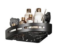 Generisch Douche d'angle, ventouse d'angle de rangement - Support de douche triangulaire - Pour salle de bain, cuisine, buanderie, maison, dortoir d'étudiant, appartement, hôtel, ferme