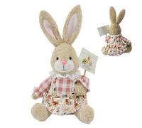 Generisch Doudou - de Dessin animé Douce Pastorale de Printemps, décoration de Lapin de Pâques | pour Petite Amie, Femmes, Filles, Adolescentes, Famille, Amis