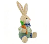 Generisch Doudou en peluche pastorale printanière douce - Lapin de Pâques - Pour petite amie, enfant, homme, fille, adolescent, fils, fille, famille