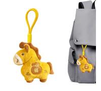 Generisch Doudou - Mignon Pendentif bénédiction - Mini Porte-clés en Peluche avec Motif Chinois et Cordon - Jouet en Peluche, Porte-clés, Cadeaux pour