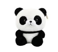 Generisch Doudou panda de 30 cm - Peluche mignonne - Coussin doux - Coussin de canapé en peluche - Panda pour l'anxiété - Cadeau pour enfants et adultes