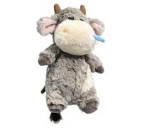 Generisch Doudou vache - en peluche à collectionner - Vache pour chambre à coucher - Pour chambre d'enfant, fille, maison, chambre de bébé, salle de classe, récompenses, accessoires photo
