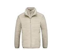 Generisch Doudoune pour homme - Veste matelassée légère - Col montant - Rembourrée - Deux pièces - Aspect thermique - Coupe ajustée - Douce et durable, 06#_Kaki, 3XL