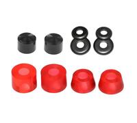 Generisch Douilles pour skateboards, accessoires de sport avec embouts | Amortisseur pour skateboard, roulements en caoutchouc pour rue, descente, cruiser, entraînement, compétition, patinage