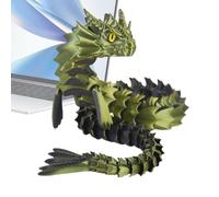 Generisch Dragon articulé Flexible - Dragon Mobile imprimé en 3D - Modèle de Dragon avec articulations rotatives - pour Filles, Amis, Famille