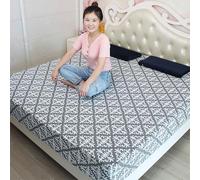 Generisch Drap-Housse matelassé à Coussin d'air, résistant aux Taches et Durable, Housse de lit entièrement enveloppante, Isolant la saleté et respectueuse de la Peau,B,Custom Size