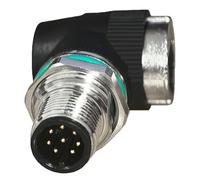 Generisch Durabilité - Adaptateur 8 broches type A vers RJ45 - Protection IP68 pour les environnements difficiles - Transfert de données 10 Gbit/s - Adaptateur Cat6/Cat5e pour connecteurs Ethernet