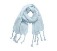 Generisch Écharpe d'hiver pour femme - Classique - À pompons - Chaude, douce et épaisse - En microfibre - Pour voiture, BU1, taille unique