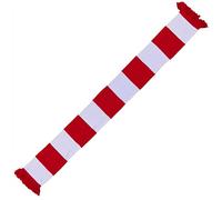 Generisch Écharpe rouge et blanc pour les fans de football.