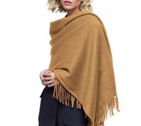 Generisch Écharpe rouge jaune 203,2 x 68,6 cm, écharpes pour femmes, boîte cadeau, écharpes et foulards, écharpe pashmina et châles, écharpe épaisse surdimensionnée pour l'hiver Épluchures mandarines