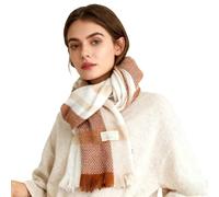 Generisch Écharpe rouge rétro en différentes couleurs - Une écharpe de style collège pour les jours froids et les nuits chaudes, écharpes et foulards pour femme chauds pour l'hiver, beige, taille