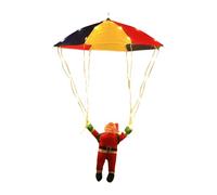 Generisch Éclairage de Noël - Design parapluie de Père Noël | Tissu LED imperméable, 8 modes de suspension multicolores | Parfait pour l'éclairage d'ambiance des clôtures et des balcons