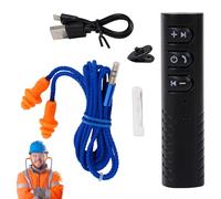 Generisch Écouteurs de travail sans fil - Écouteurs intra-auriculaires de sécurité, réduction du bruit, maintien sûr, audio de sport, design résistant à la transpiration, chantier de construction pour