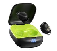 Generisch Écouteurs intra-auriculaires sans fil - Écouteurs à réduction du bruit - Mini son stéréo ABS avec basses profondes - Confortable pour le sommeil, les voyages, le bureau, la course, le