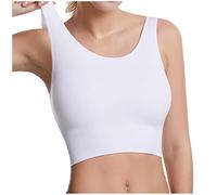 Generisch Élégant chemisier en dentelle à armatures pour femme comme gilet de lingerie Dirndl pour les occasions festives, Blanc., M