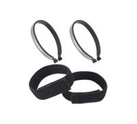 Generisch Éléments de fixation pour pantalon de cyclisme - 4 clips de fixation fixes pour pantalon - Bandes élastiques réfléchissantes anti-routage pour vélos de route