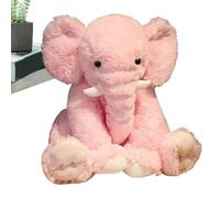 Generisch Éléphant en Peluche, Coussin Confortable, Compagnon ludique, éléphant, Animaux en Peluche Mignons comme décoration pour la Maison, Le Salon et la Chambre à Coucher