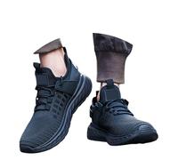 Generisch Elevate Chaussures de sport pour homme et femme - Chaussures de sport décontractées en maille - Chaussures d'entraînement - Chaussures d'entraînement larges - Chaussures de trekking, Marine