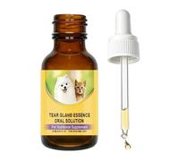 Generisch Éliminateur de taches de larme de chat - Solution de nettoyage apaisante - Rinçage des yeux, soulagement des irritations, élimination des dépôts, doux pour chats et chiots - Utilisation