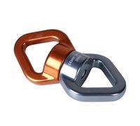 Generisch Émerillon à bascule léger et portable avec corde, connexion fixe, rotation à 360 degrés pour balançoire d'arbre, danse, extérieur, universel, gaucher rotatif avec roue