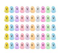 Generisch en résine - Figurines Miniatures d'halloween - 50 pièces - Décoration d'halloween Lumineuse pour Bureau, Paysage, Jardin, Table, intérieur, extérieur, Bureau, cheminée, pelouse