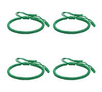 Generisch En Rhodonite Bracelet Choix Anneaux Woven Rope Knot Bracelets For Mens Womens Rose Mm Bracelet Et Anneaux (Green*4, One Size*4)