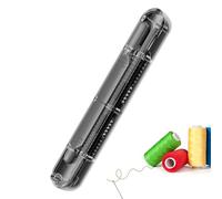 Generisch Enfile-aiguille à coudre | Outil de broderie automatique 2 en 1 | Découpage et bouchon, pour feutre, crochet, tapisserie, toile, denim, travaux manuels, adultes, débutants, travaux de