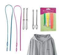 Generisch Enrouleur de Cordon à Capuche avec Aide aux œillets - Kit de avec Aide aux œillets - pour Sweat à Capuche - Broderie débutant - Bricolage - Loisirs