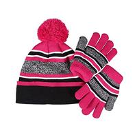 Generisch Ensemble de 2 bonnets et gants d'hiver pour garçons et filles - Ensemble de bonnets d'hiver chauds pour l'hiver, a, taille unique