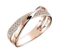 Generisch Ensemble de bagues porte-clés pour elle, or rose, bague de fiançailles pour femmes et filles, bijoux, cadeau, cadeau unique, chemise à rayures colorées, 10, Alliage de zinc, Pas de pierre