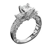 Generisch Ensemble de bagues Veret Bague Exquise Bijoux Fantaisie Simple Accessoires Populaires Pipe des Anneaux, 9, Métal, Aucune pierre précieuse